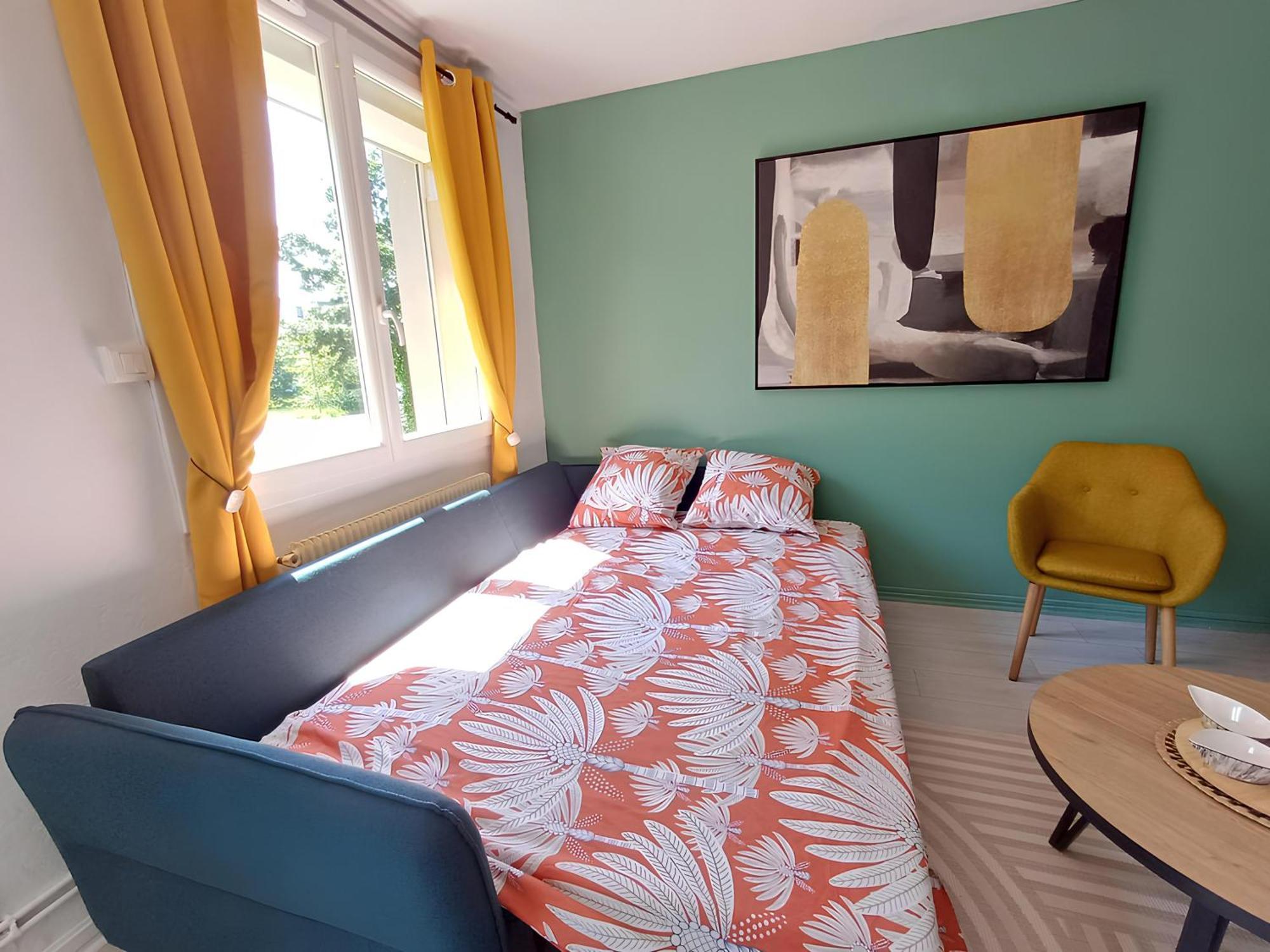 Proche Chu - 4 Couchages - Parking Gratuit - Local Velo Apartment Amiens Luaran gambar